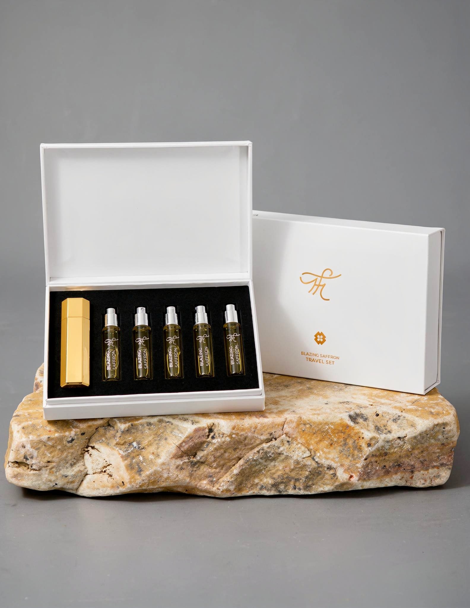 Blazing Saffron Travel Set