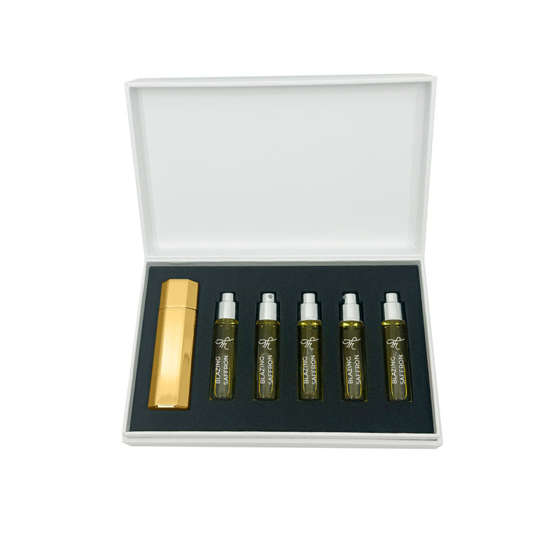 Blazing Saffron Travel Set