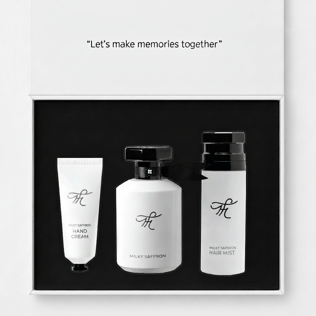 Milky Saffron Gift Set